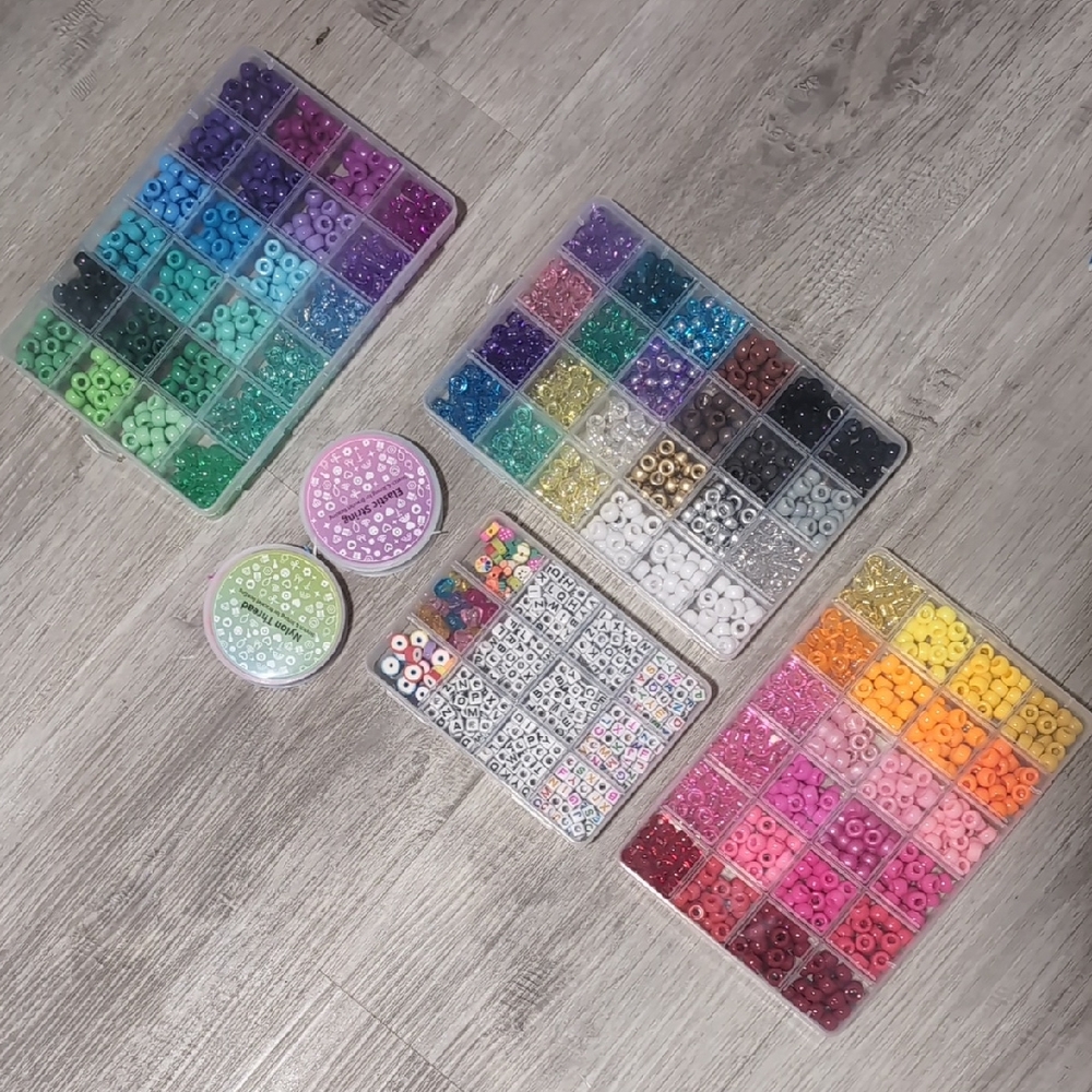Colorful Bead Collection Set - Picture 1 of 6